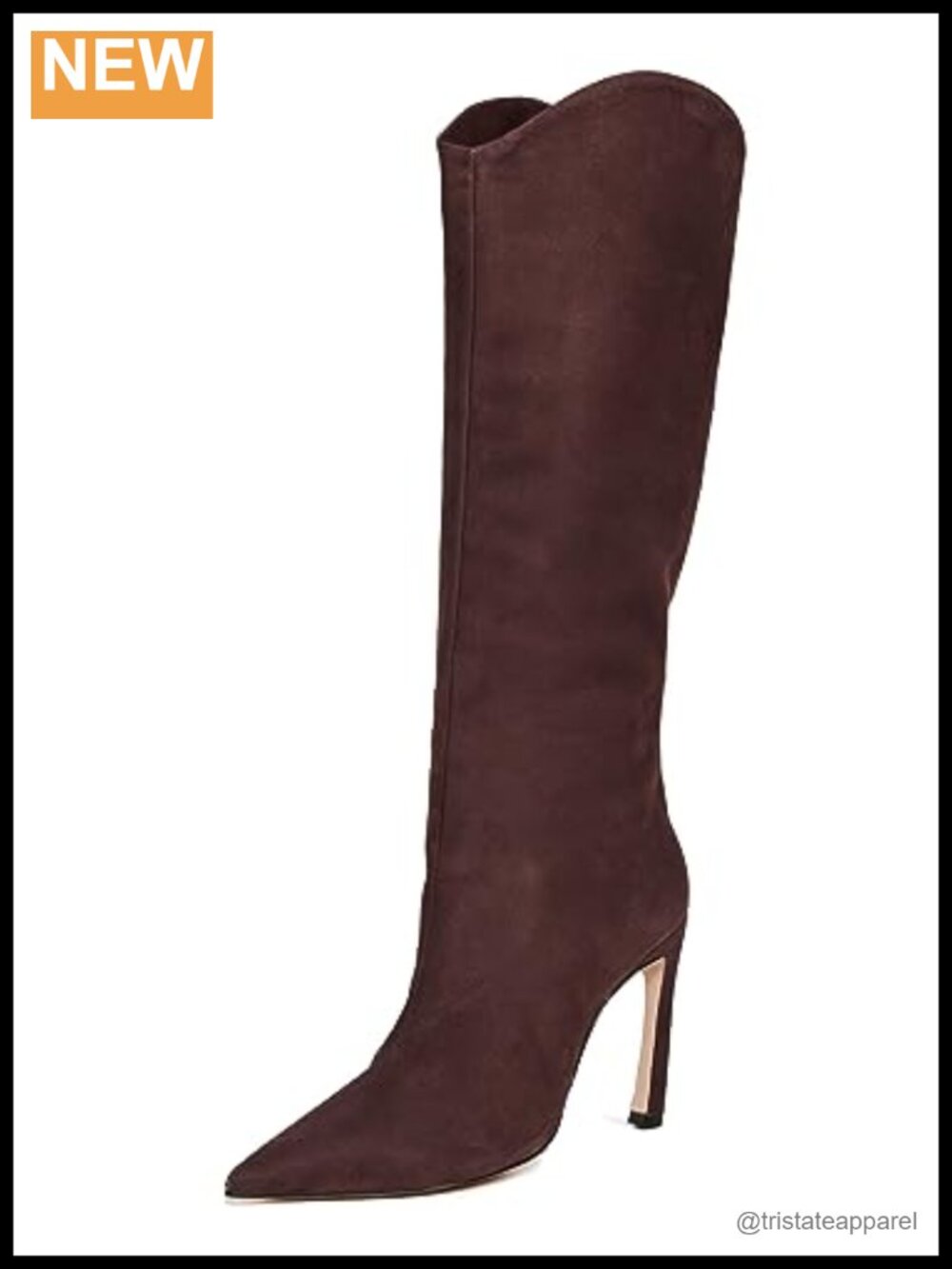 Sculpt Over-the-Knee Boots Stiletto Heel Pointed Toe Cow Leather